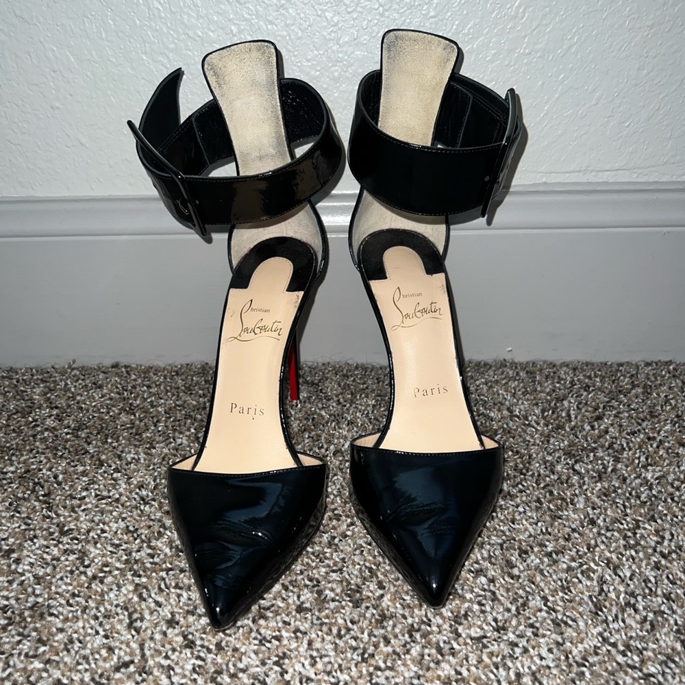 Christian Louboutin patent leather heels